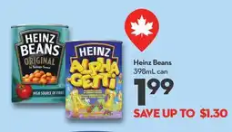 Longo's Heinz Beans offer