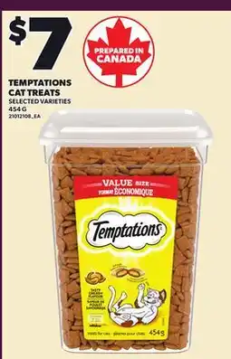 Loblaws TEMPTATIONS CAT TREATS offer