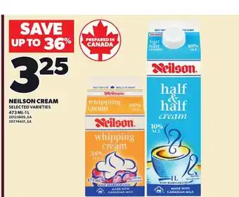 Loblaws NEILSON CREAM offer