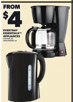 Loblaws EVERYDAY ESSENTIALS APPLIANCES offer