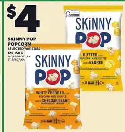 Loblaws SKINNY POP POPCORN offer
