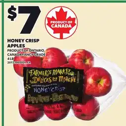 Loblaws HONEY CRISP APPLES, 4 LB offer
