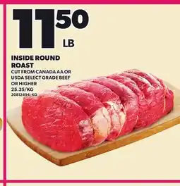 Loblaws INSIDE ROUND ROAST offer