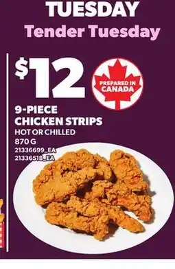 Loblaws 9-PIECE CHICKEN STRIPS offer