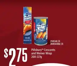 Loblaws PILLSBURY CRESCENTS AND WEINER WRAP offer