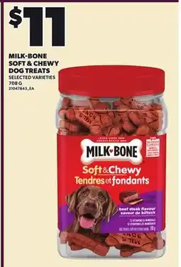 Loblaws MILK-BONE SOFT & CHEWY DOG TREATS offer