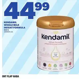 Loblaws KENDAMIL WHOLE MILK offer