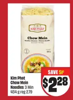 Chalo FreshCo Kim Phat Chow Mein Noodles 3 Min offer
