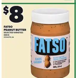 Loblaws FATSO PEANUT BUTTER offer
