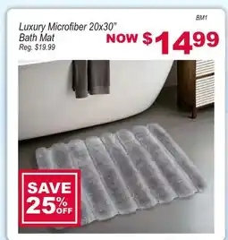Oxford Mills Luxury Microfiber 20x30 Bath Mat offer