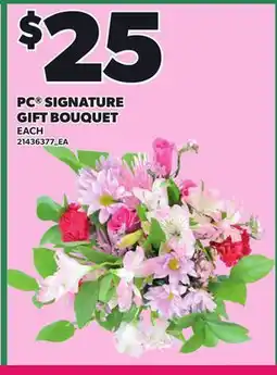 Loblaws PC SIGNATURE GIFT BOUQUET offer