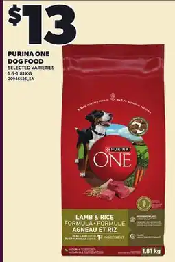 Loblaws PURINA ONE DOG FOOD offer