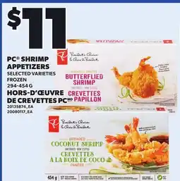 Independent Grocer PC SHRIMP APPETIZERS offer