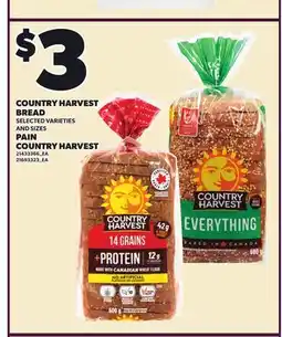 Independent Grocer COUNTRY HARVEST BREAD offer