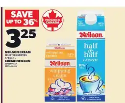 Independent Grocer NEILSON CREAM, 473 ML-1 L offer