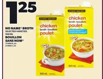 Independent Grocer NO NAME BROTH offer