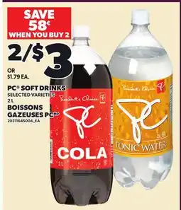 Independent Grocer PC SOFT DRINKS offer