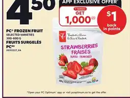 Independent Grocer PC FROZEN FRUIT offer