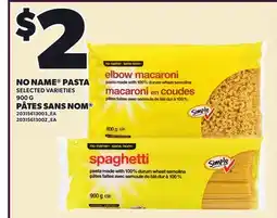 Independent Grocer NO NAME PASTA offer