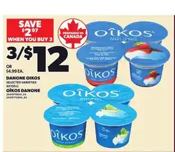 Independent Grocer DANONE OIKOS offer