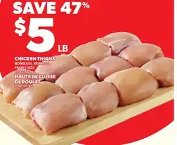 Independent Grocer CHICKEN THIGHS offer