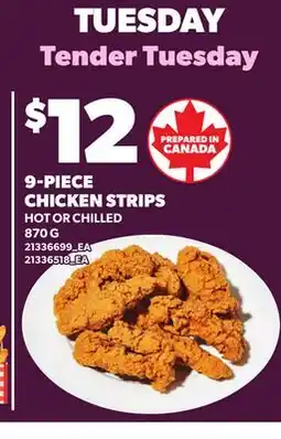 Independent Grocer 9-PIECE CHICKEN STRIPS offer
