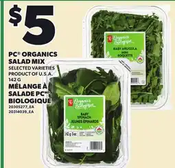 Independent Grocer PC ORGANICS SALAD MIX offer
