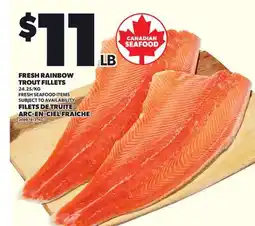 Independent Grocer FRESH RAINBOW TROUT FILLETS offer