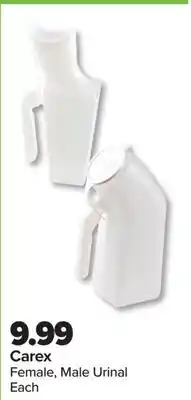 PharmaChoice Carex Female, Male Urinal offer