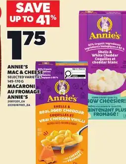 Independent Grocer ANNIE'S MAC & CHEESE offer