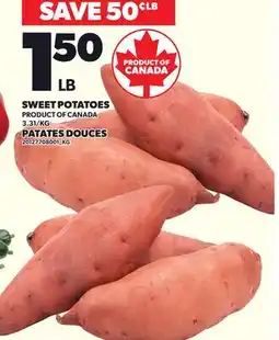 Independent Grocer SWEET POTATOES offer
