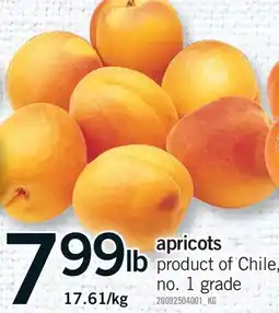 Fortinos APRICOTS offer