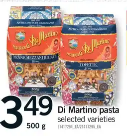 Fortinos DI MARTINO PASTA offer