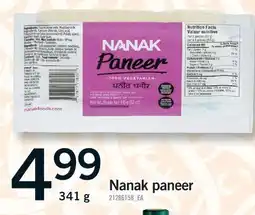 Fortinos NANAK PANEER offer