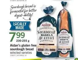 Fortinos AIDAN'S GLUTEN FREE SOURDOUGH BREAD offer