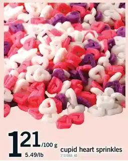 Fortinos CUPID HEART SPRINKLES offer