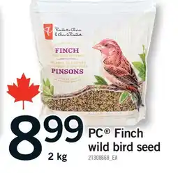 Fortinos PC FINCH WILD BIRD SEED offer