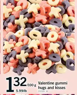 Fortinos VALENTINE GUMMI HUGS AND KISSES offer