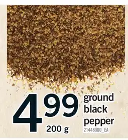 Fortinos GROUND BLACK PEPPER offer