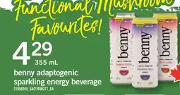 Fortinos BENNY ADAPTOGENIC SPARKLING ENERGY BEVERAGE offer