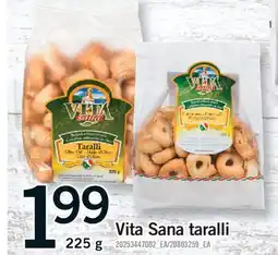 Fortinos VITA SANA TARALLI offer