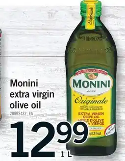 Fortinos MONINI EXTRA VIRGIN OLIVE OIL offer