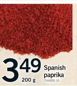 Fortinos SPANISH PAPRIKA offer
