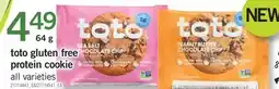 Fortinos TOTO GLUTEN FREE PROTEIN COOKIE offer