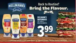 Metro HELLMANN'S MAYONNAISE offer