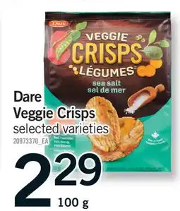 Fortinos DARE VEGGIE CRISPS offer