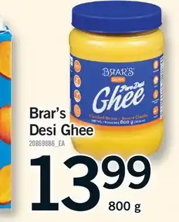 Fortinos BRAR'S DESI GHEE offer