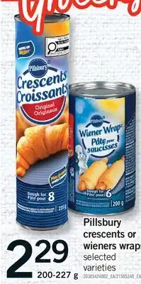 Fortinos PILLSBURY CRESCENTS OR WIENERS WRAPS offer
