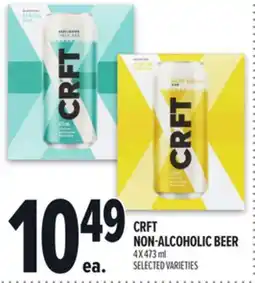 Metro CRFT NON-ALCOHOLIC BEER offer