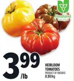 Metro HEIRLOOM TOMATOES offer